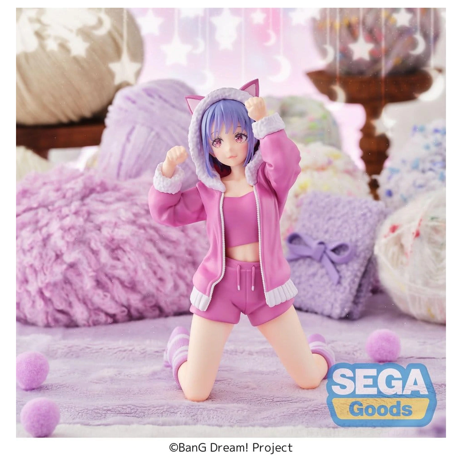 BanG Dream! Yumemirize PVC figura Nyamu Yutenji Pajama Party! 16 cm termékfotó