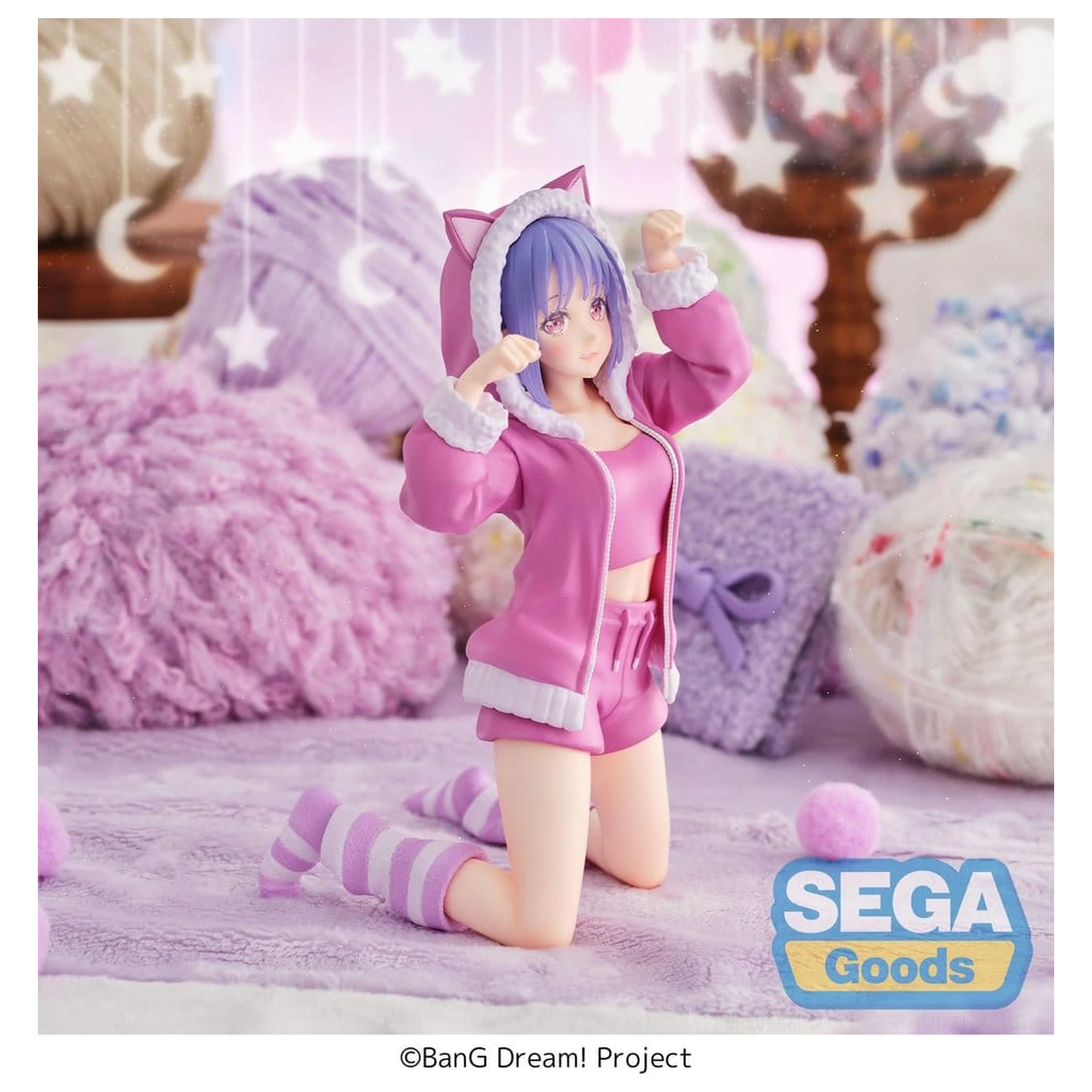 BanG Dream! Yumemirize PVC figura Nyamu Yutenji Pajama Party! 16 cm termékfotó
