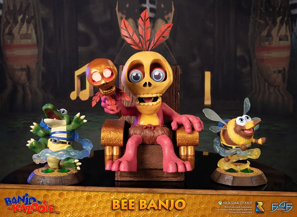 Banjo-Kazooie Bee Banjo szobor figura 21 cm termékfotó