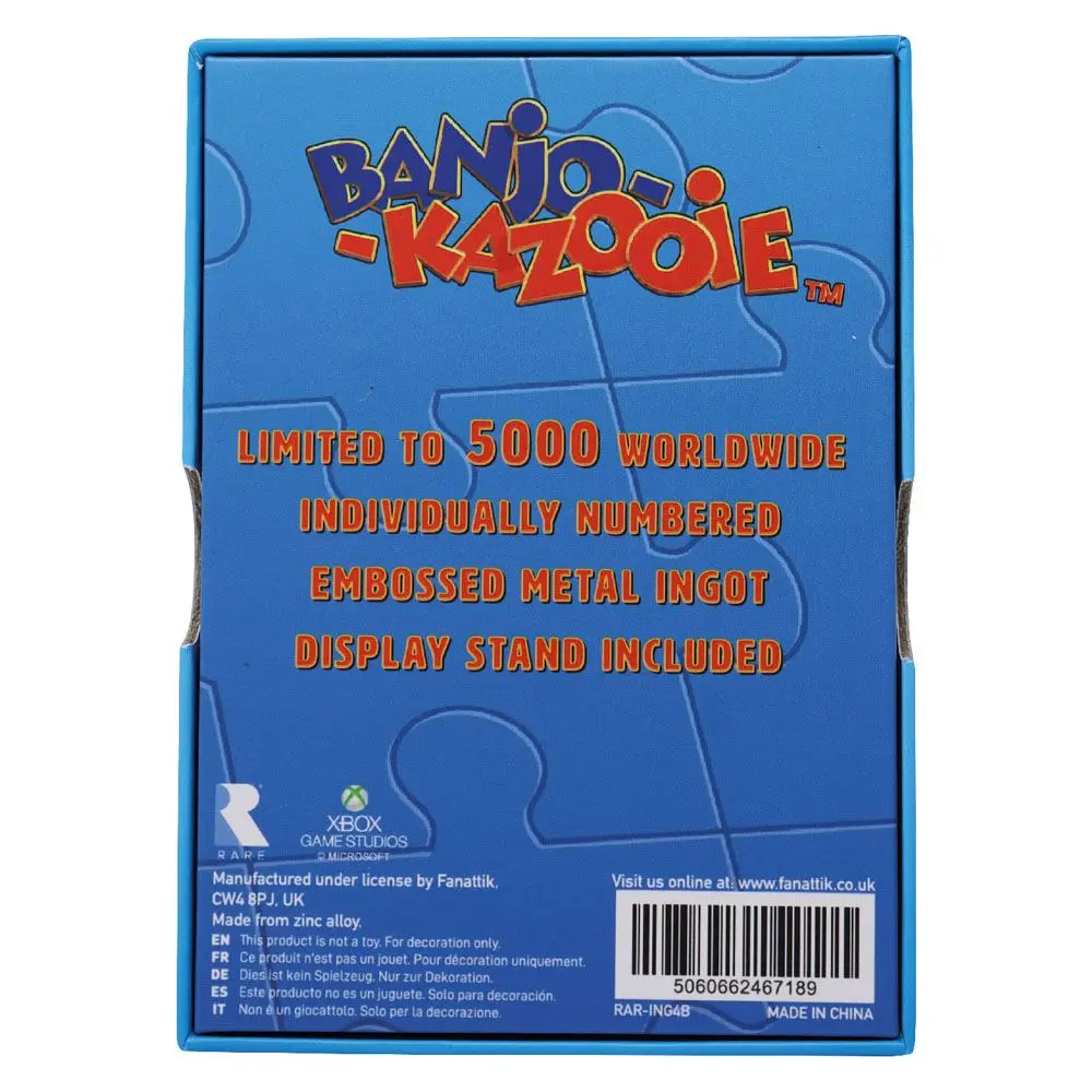 Banjo-Kazooie  The Rare Collection Limitált kiadás Ingot termékfotó