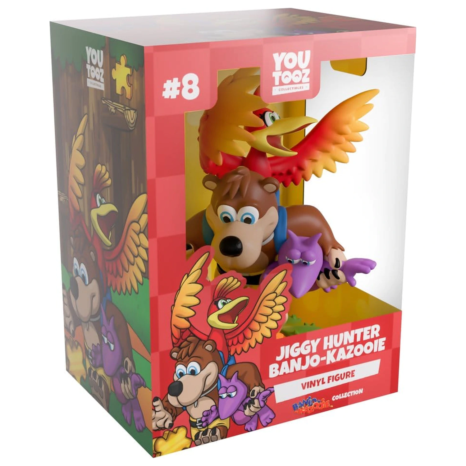 Banjo-Kazooie Vinyl figura Jiggy Hunter Banjo & Kazooie 13 cm termékfotó