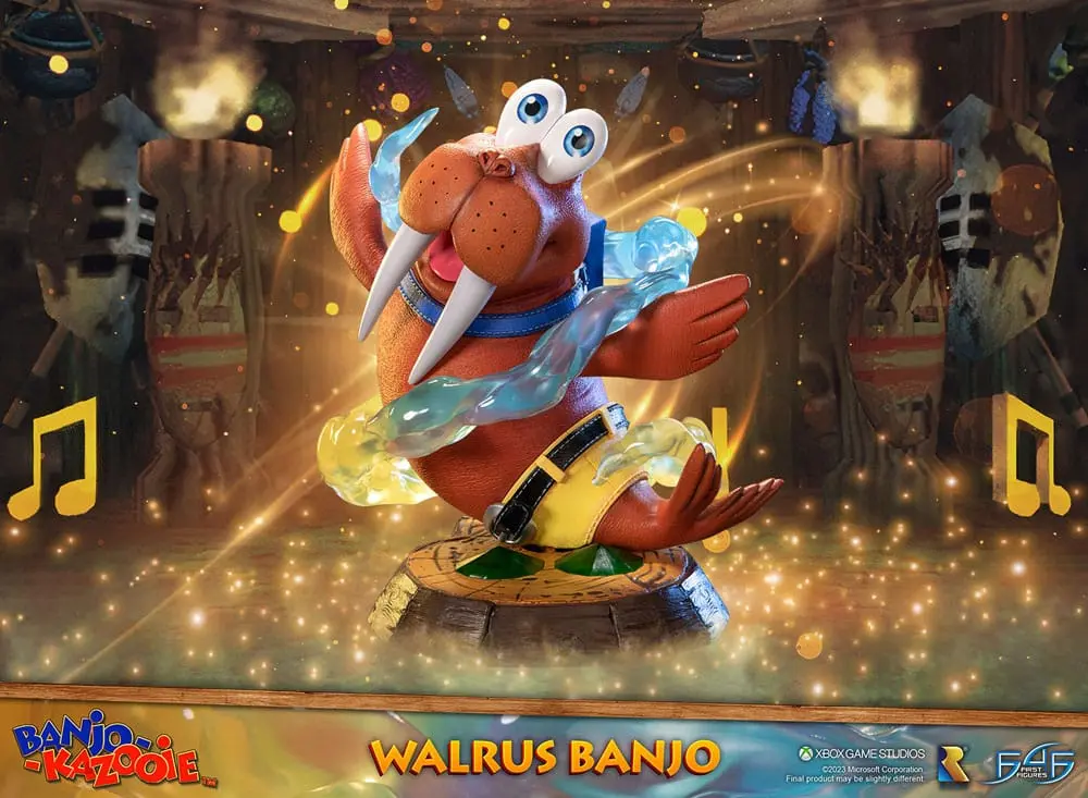 Banjo-Kazooie Walrus Banjo szobor figura 24 cm termékfotó