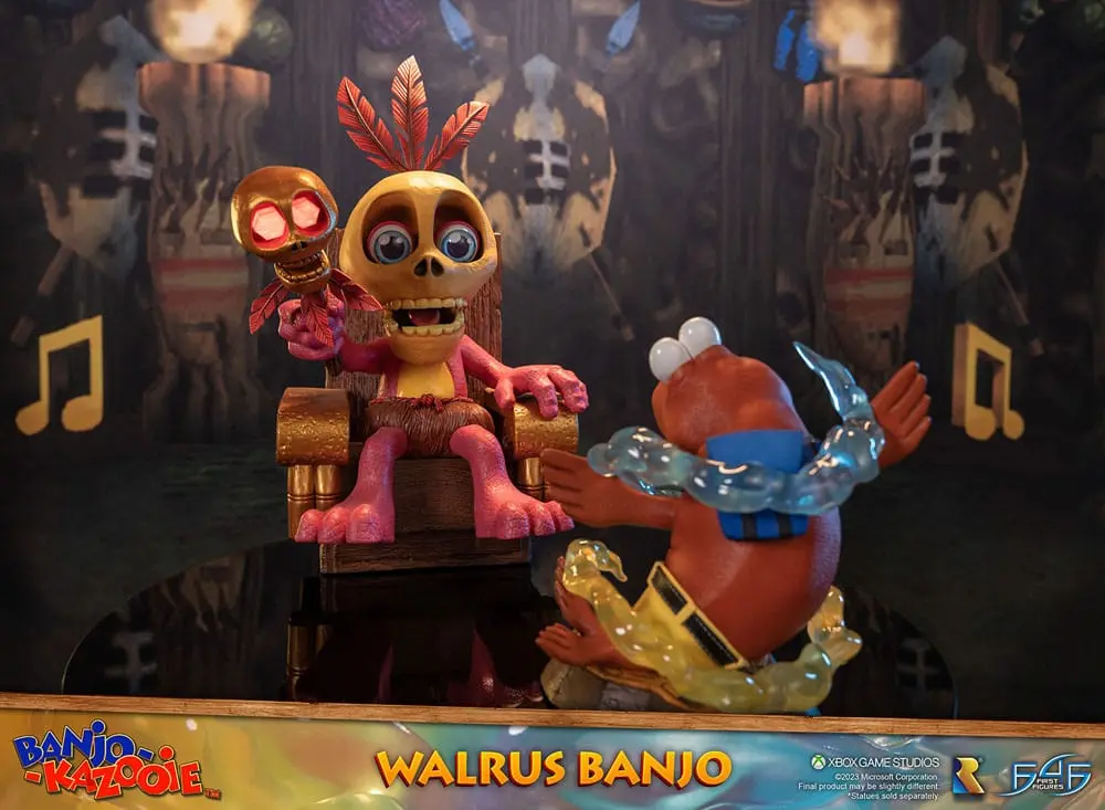 Banjo-Kazooie Walrus Banjo szobor figura 24 cm termékfotó