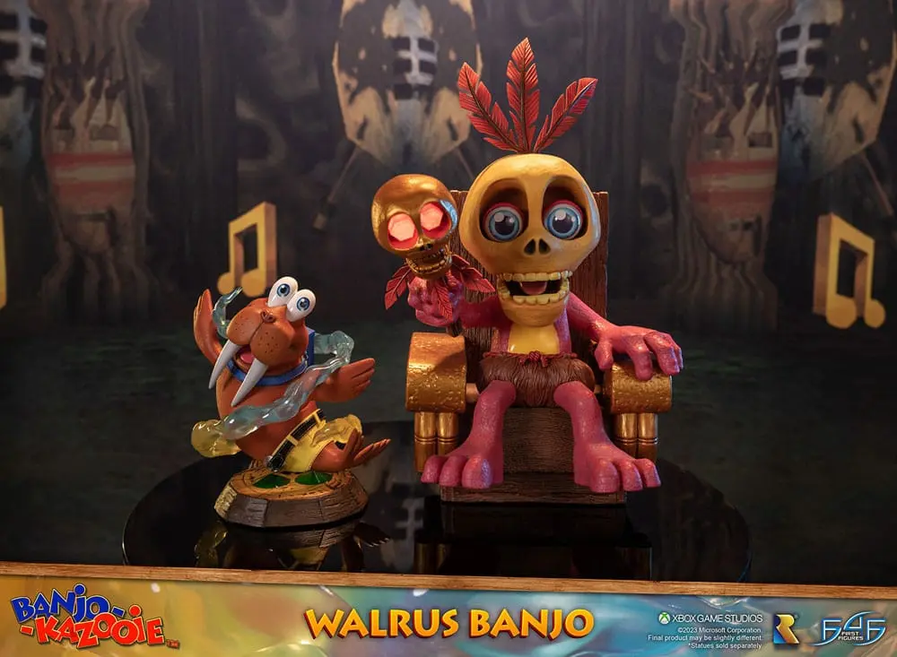 Banjo-Kazooie Walrus Banjo szobor figura 24 cm termékfotó