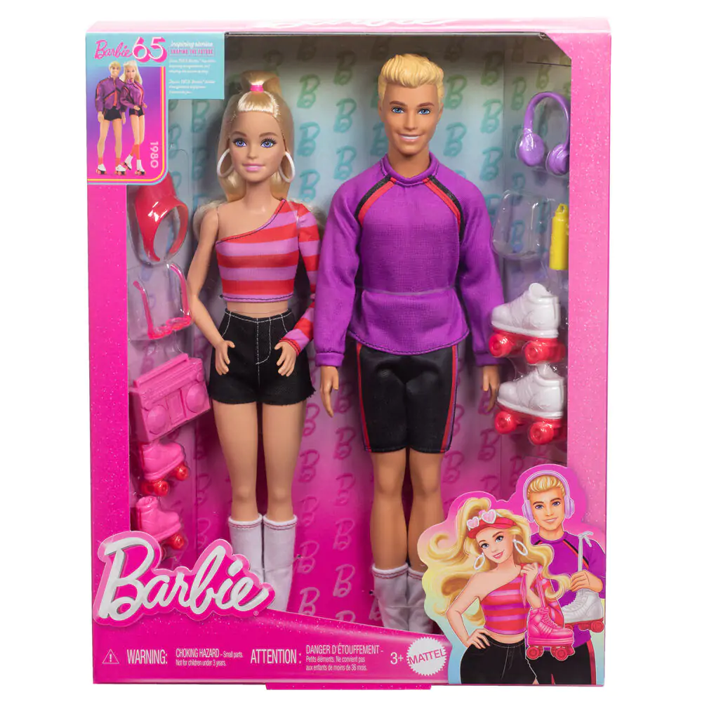 Barbie pack 2 Barbie and Ken Skaters dolls termékfotó