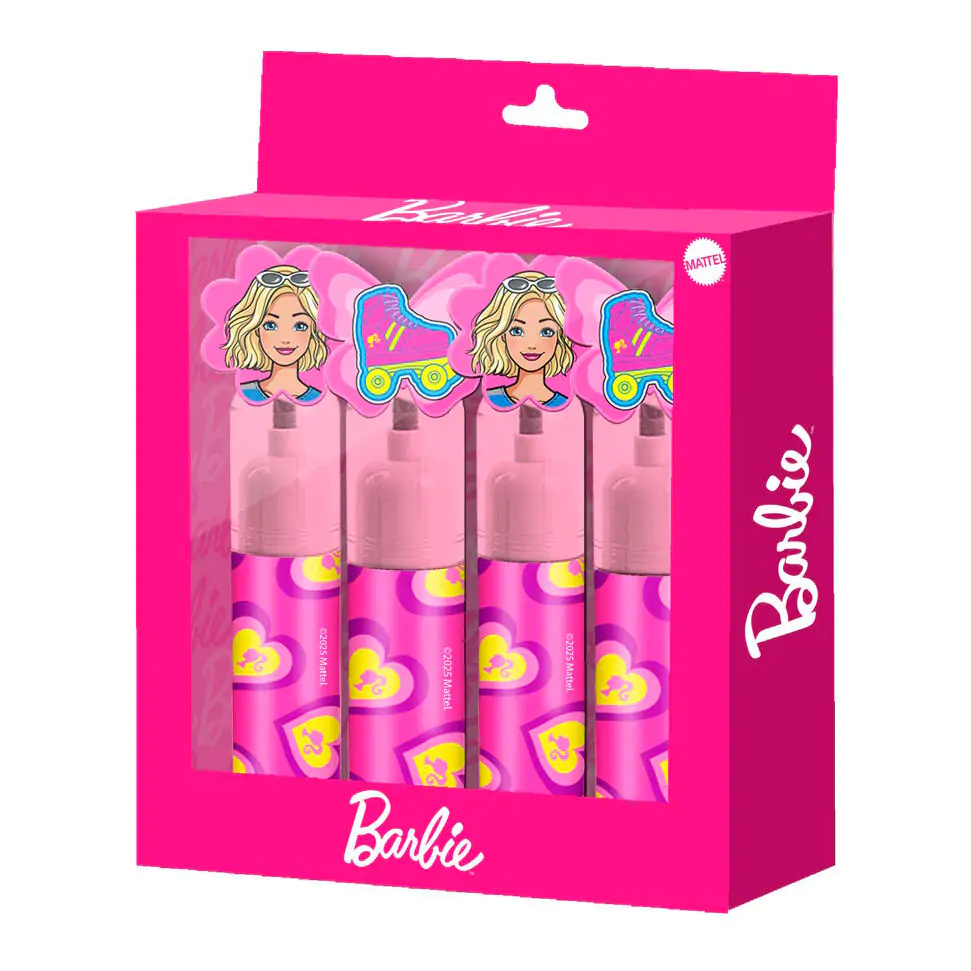 Barbie 4 db-os szövegkiemelő csomag termékfotó