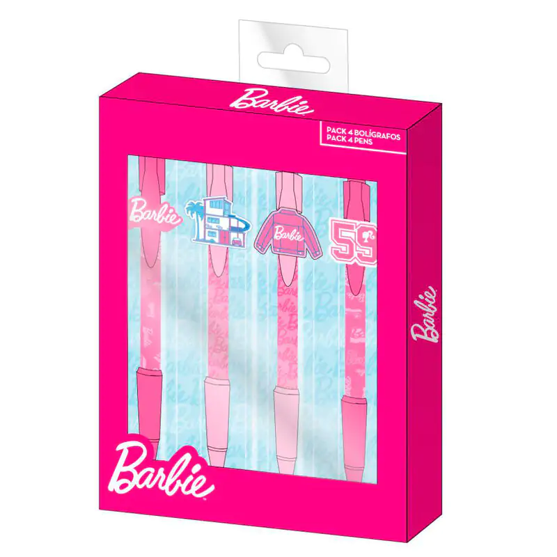 Barbie 4 db-os toll csomag termékfotó