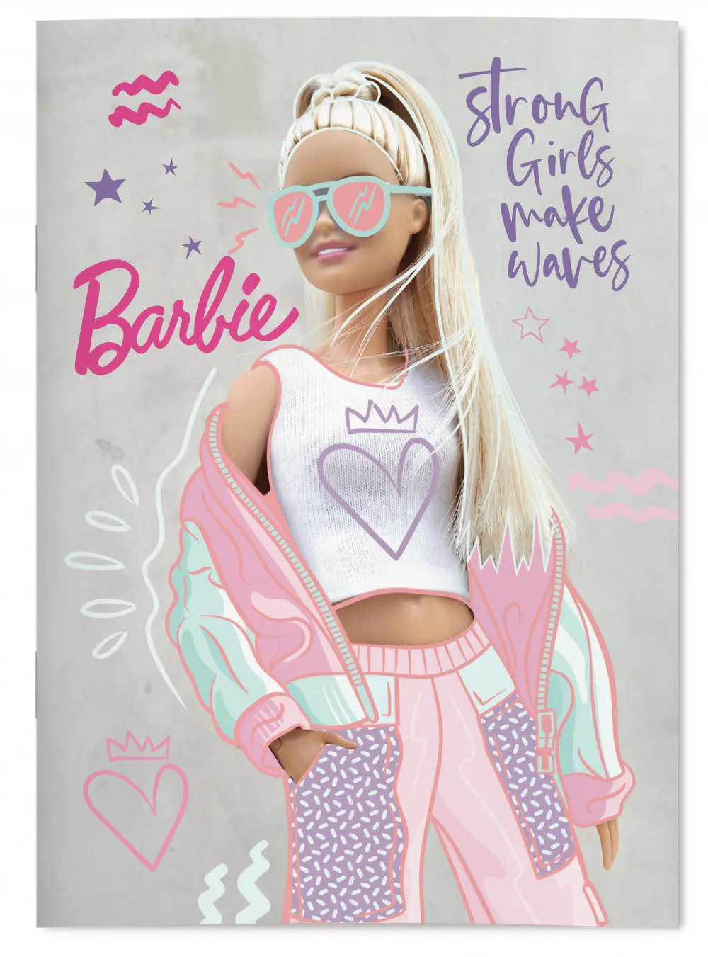Barbie B/5 vonalas füzet 40 lapos termékfotó
