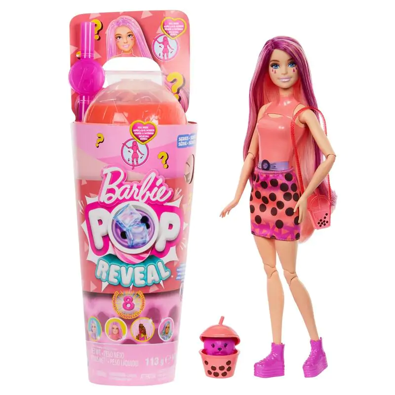 Barbie Bubble Mango Mochi Tea Pop Reveal játék baba termékfotó