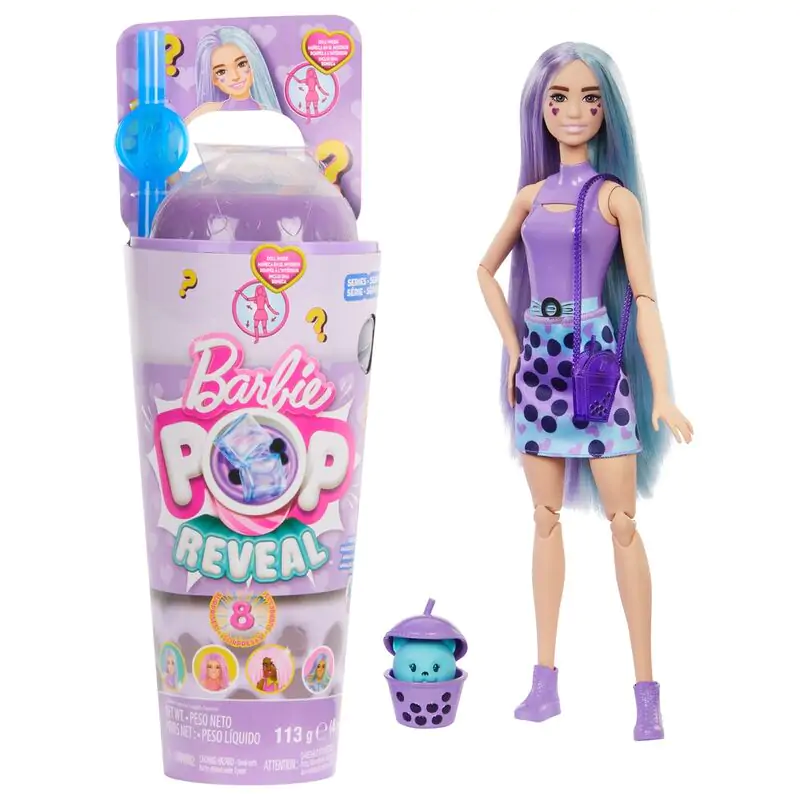 Barbie Bubble tea Maranga Milk Pop Reveal játék baba termékfotó