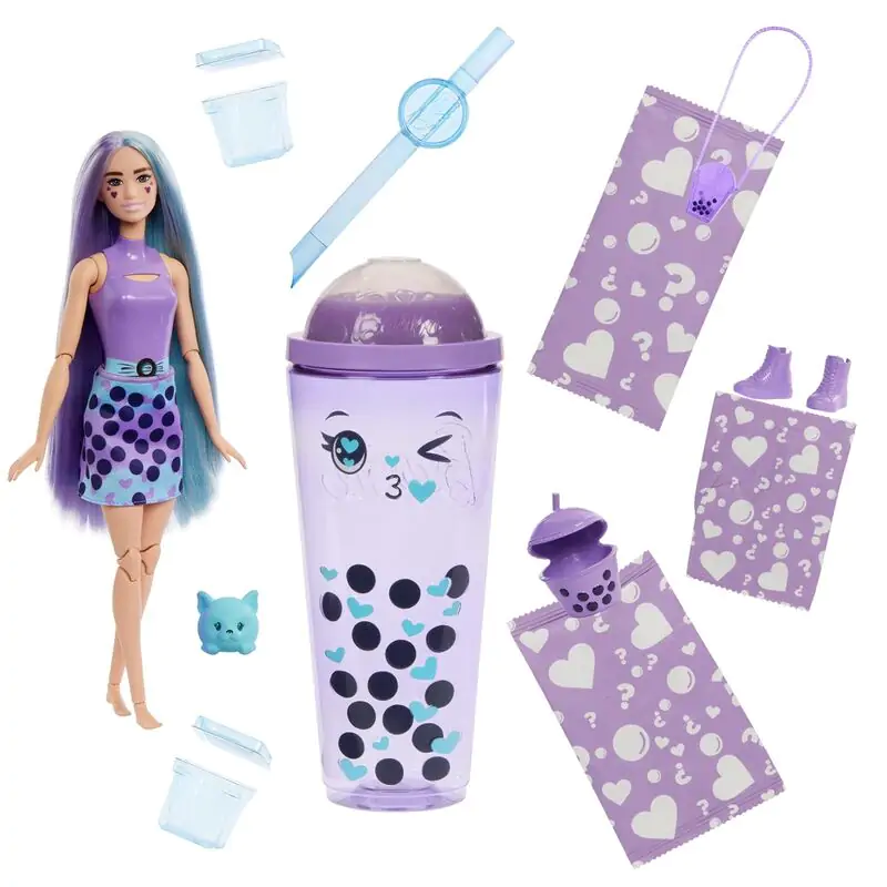 Barbie Bubble tea Maranga Milk Pop Reveal játék baba termékfotó