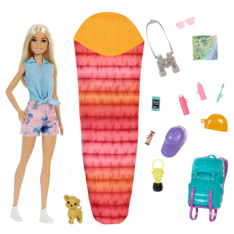 Barbie Camping játék baba termékfotó