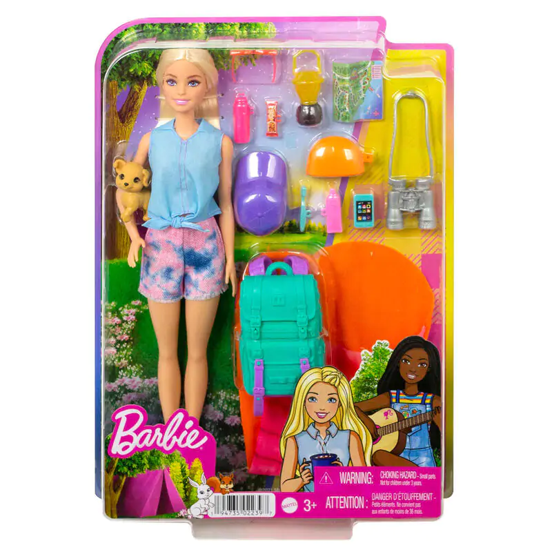 Barbie Camping játék baba termékfotó