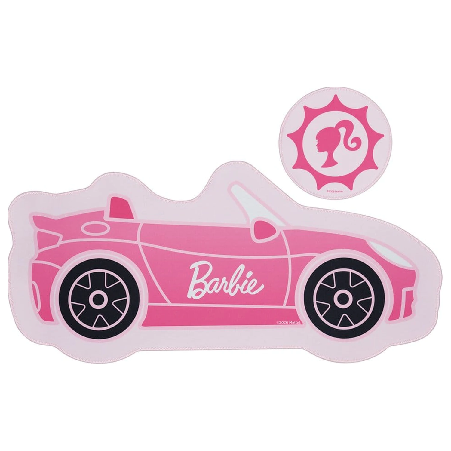 Barbie Car asztali alátét és poháralátét csomag termékfotó