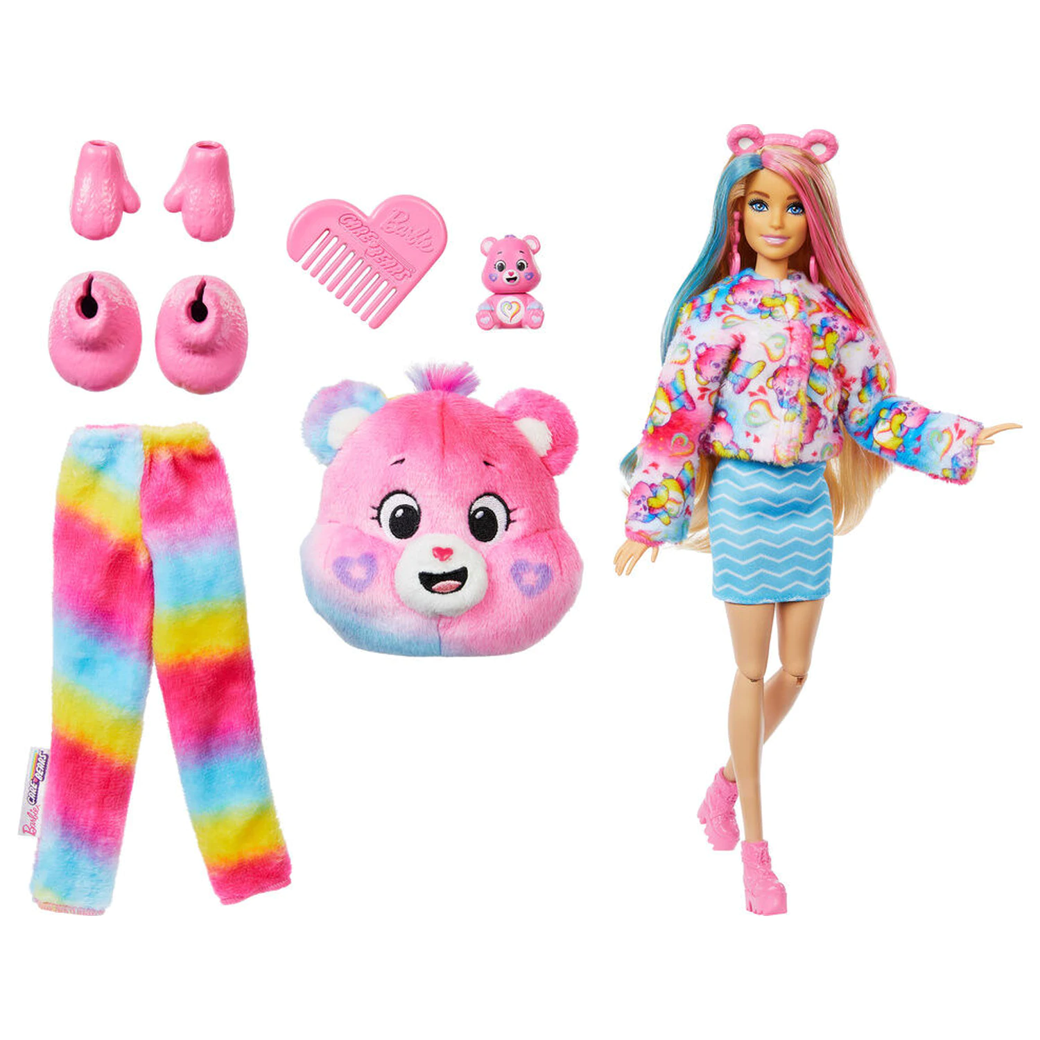 Barbie Care Bears Cutie Reveal Mimosa játék baba termékfotó