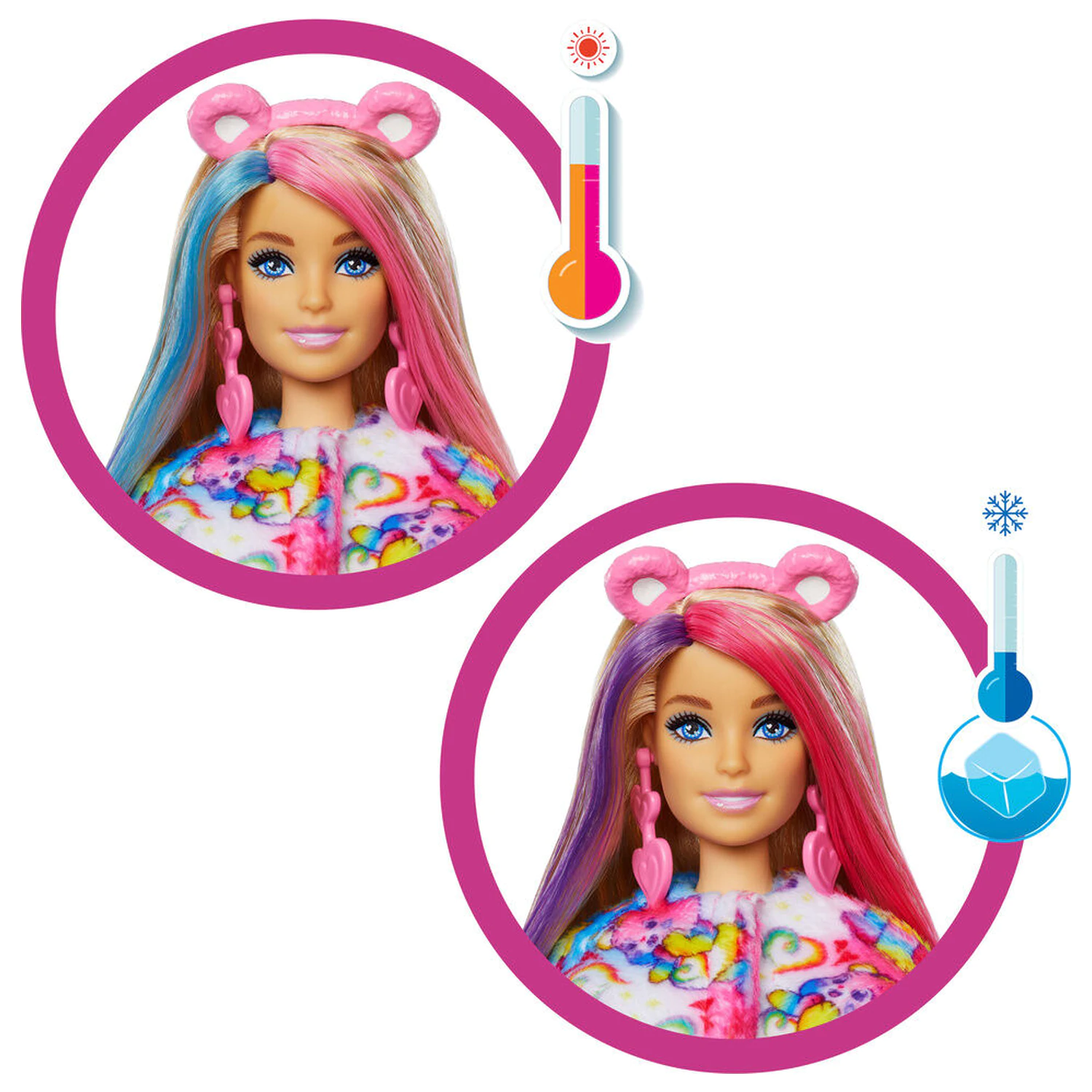 Barbie Care Bears Cutie Reveal Mimosa játék baba termékfotó