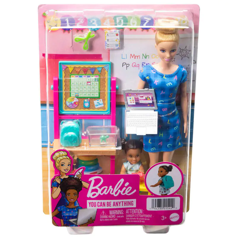 Barbie Caucasian Teacher játék baba termékfotó