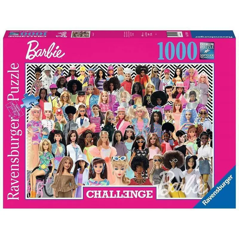 Barbie Challenge puzzle 1000db-os termékfotó