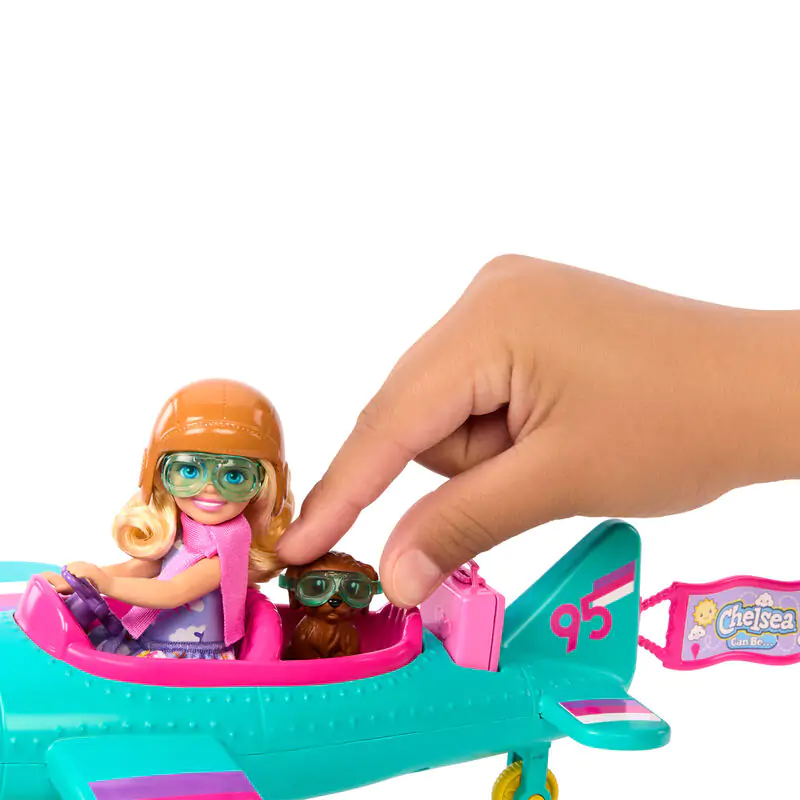 Barbie Chelsea Aviatrix játék baba termékfotó