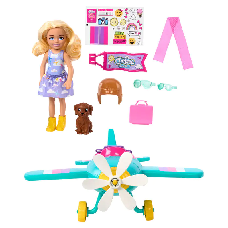 Barbie Chelsea Aviatrix játék baba termékfotó