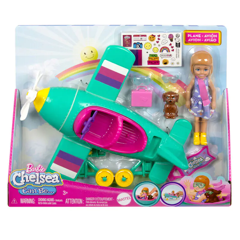 Barbie Chelsea Aviatrix játék baba termékfotó