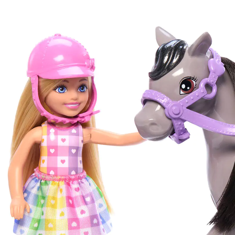 Barbie Chelsea Pony + játék baba termékfotó