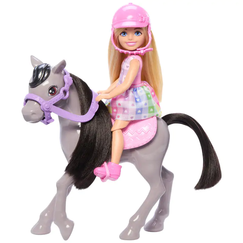 Barbie Chelsea Pony + játék baba termékfotó