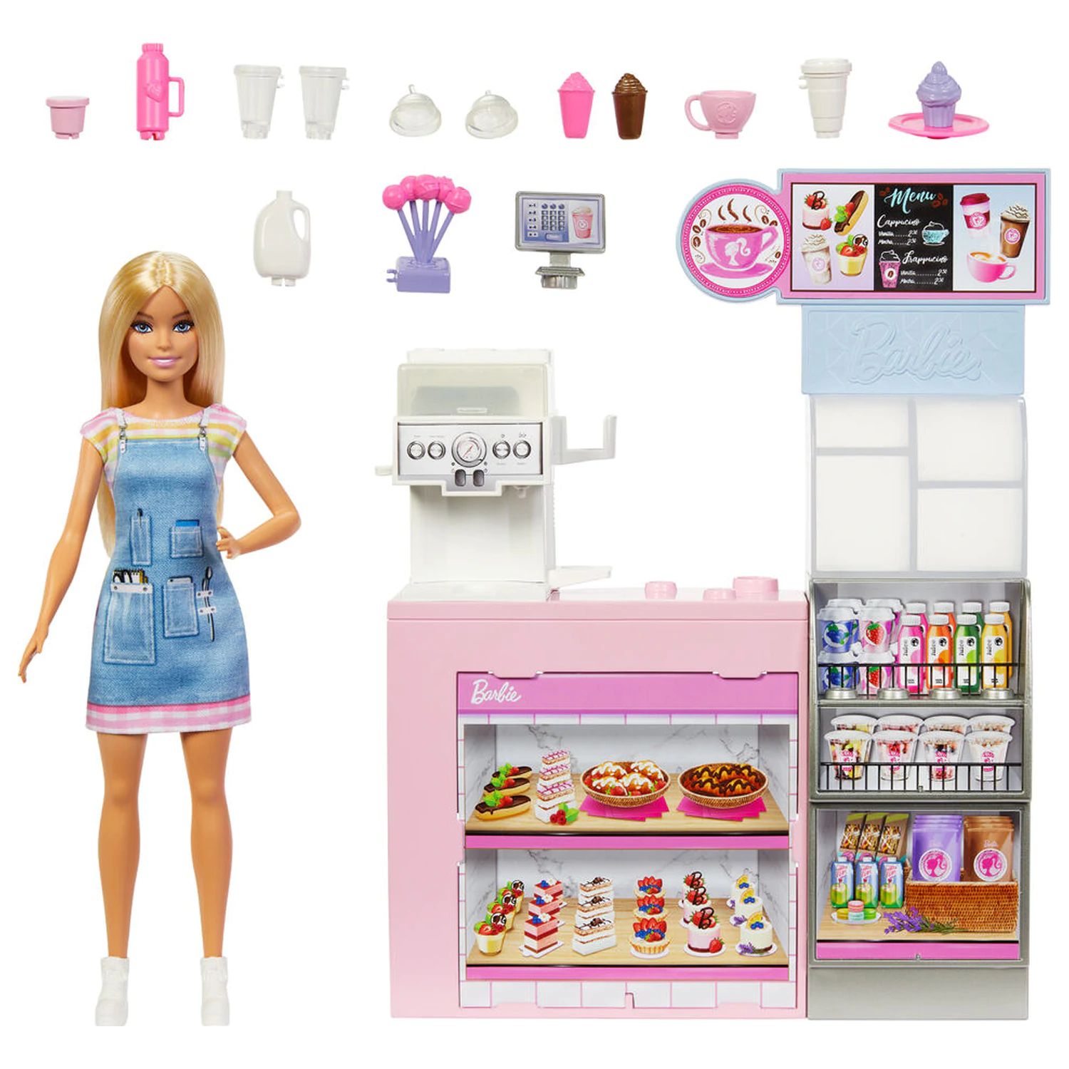 Barbie Coffee Shop játék baba termékfotó