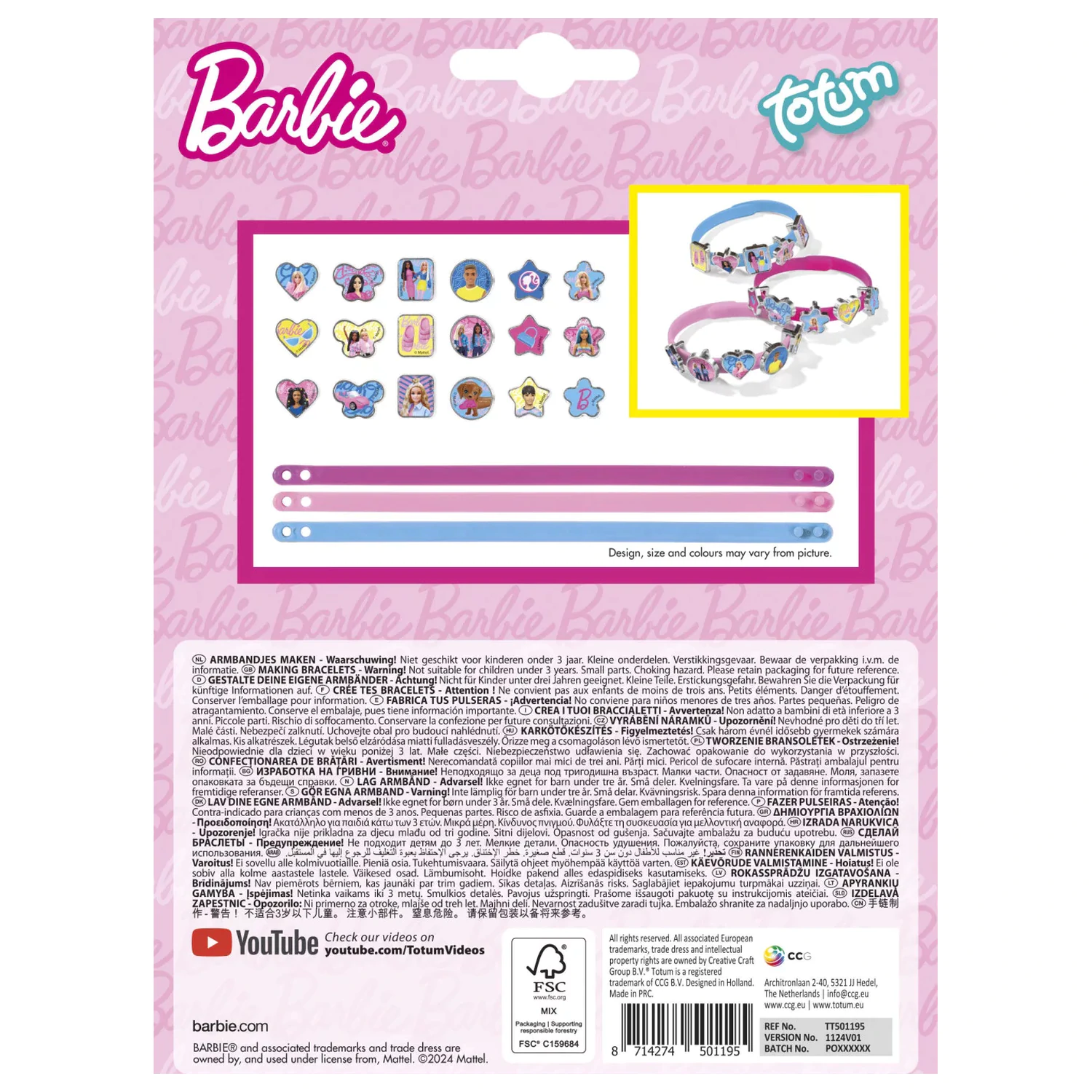 Barbie Cool karkötő készítő készlet termékfotó