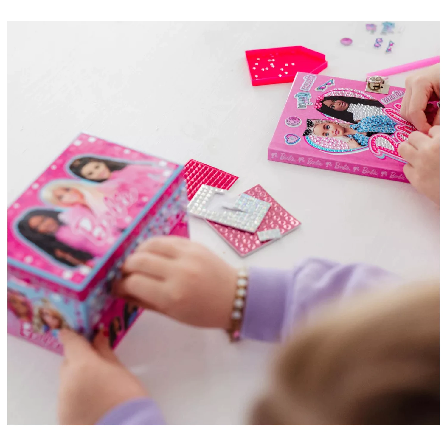 Barbie Cool mozaikos ékszerdoboz termékfotó