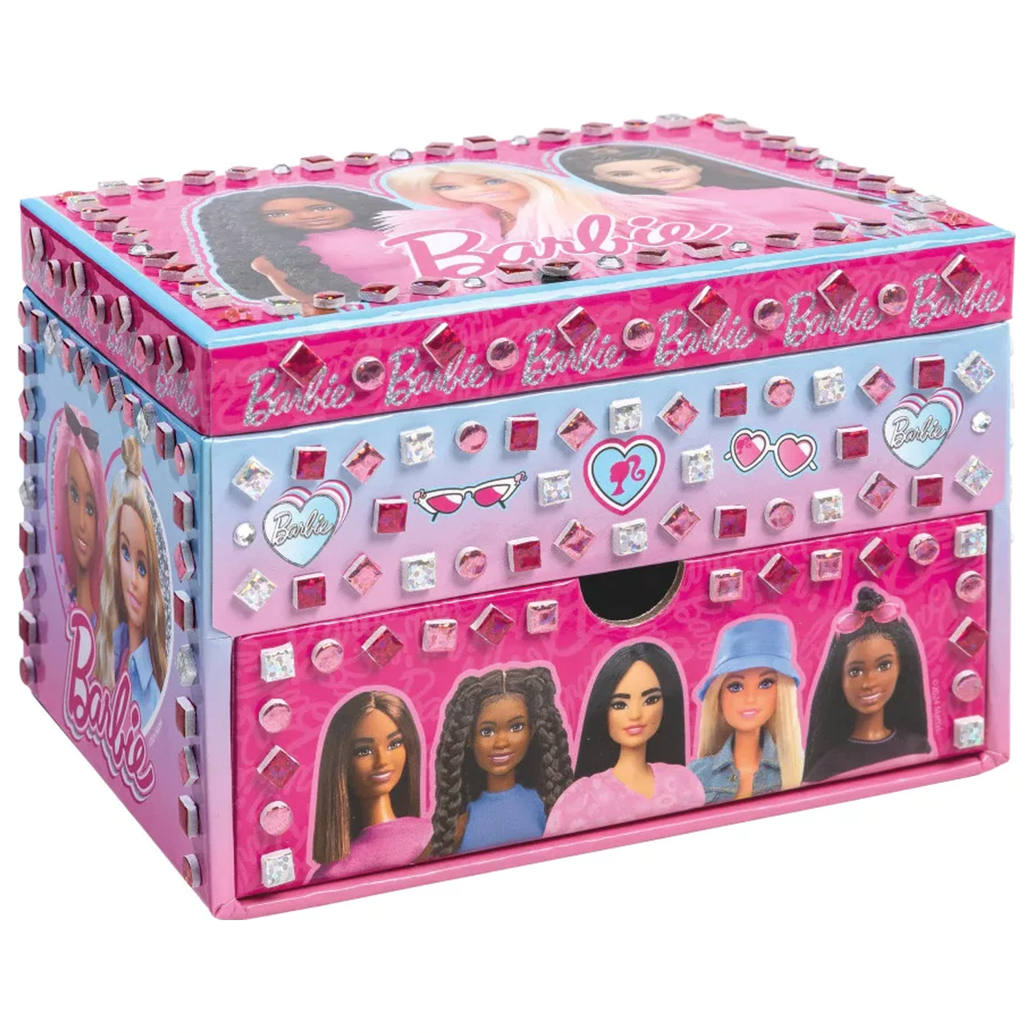 Barbie Cool mozaikos ékszerdoboz termékfotó