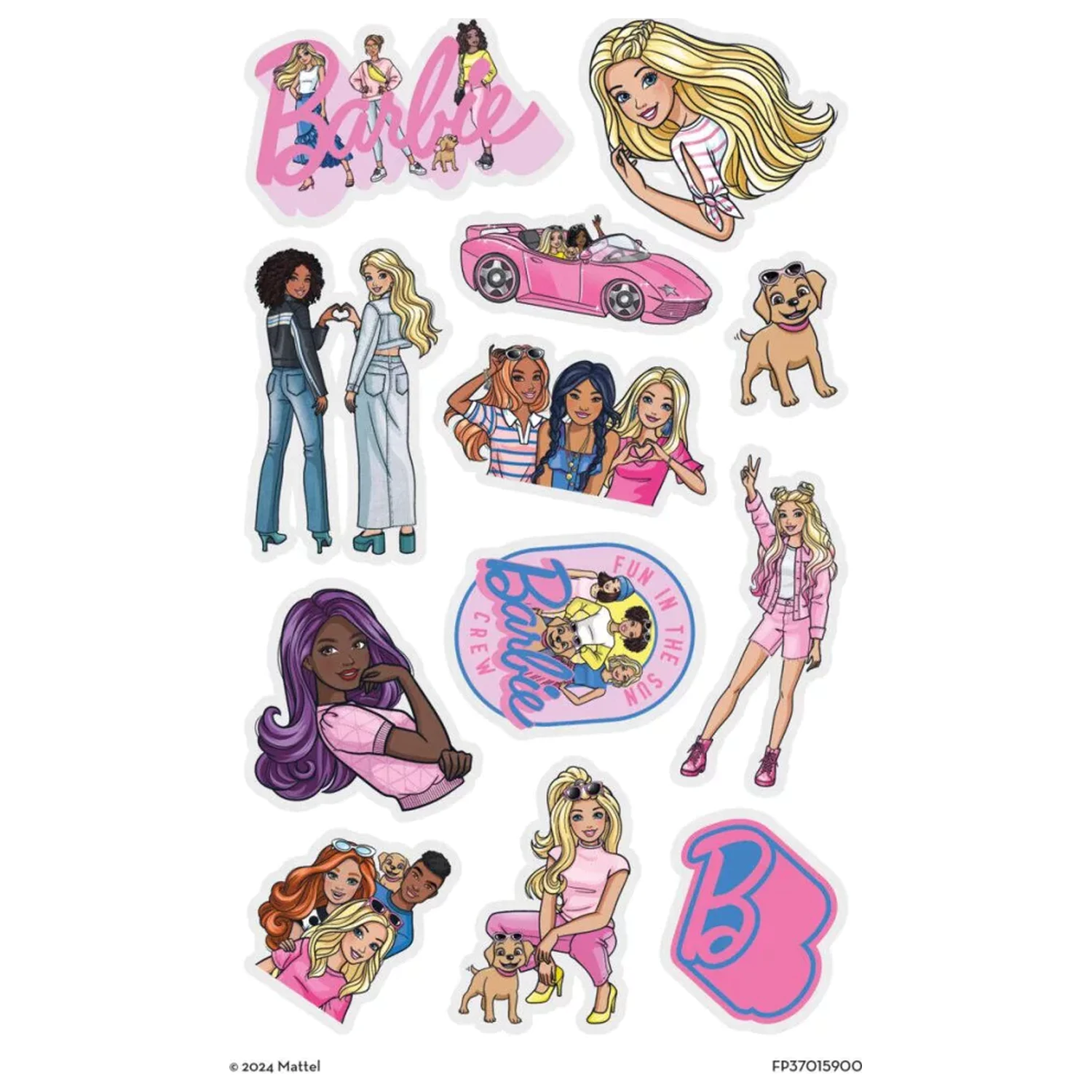 Barbie Crew tetkó 12 db-os termékfotó
