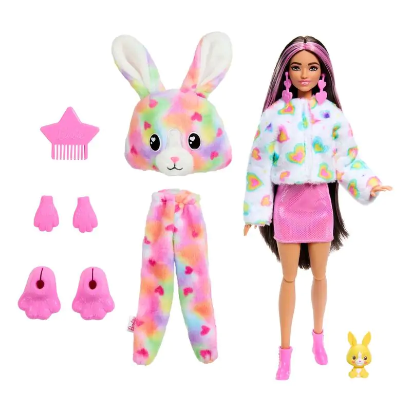 Barbie Cutie Reveal Bunny Dreams of colour játék baba termékfotó