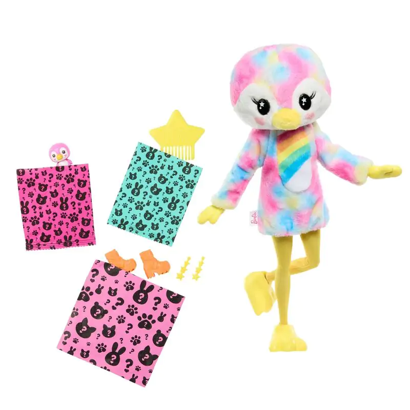 Barbie Cutie Reveal Penguin Dreams of colour játék baba termékfotó