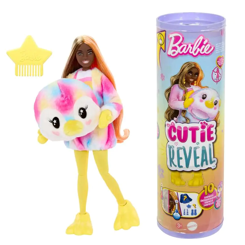 Barbie Cutie Reveal Penguin Dreams of colour játék baba termékfotó