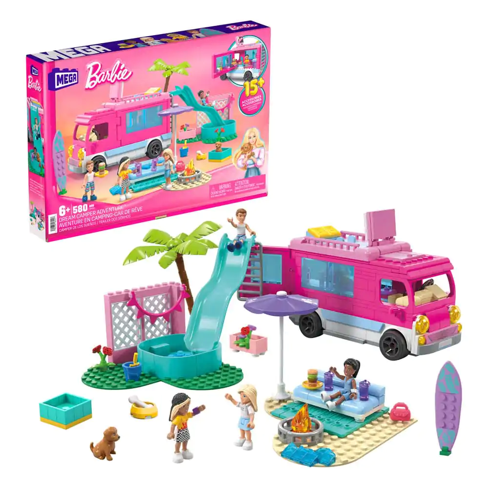 Barbie Dream Camper Adventure MEGA építőkészlet játékkészlet termékfotó