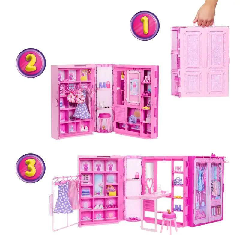 Barbie Dream Closet játék baba termékfotó