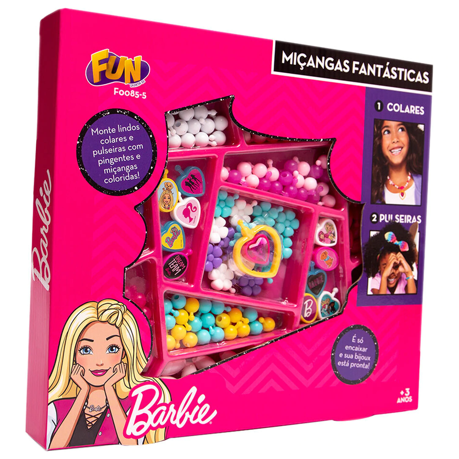 Barbie ékszer box csomag termékfotó