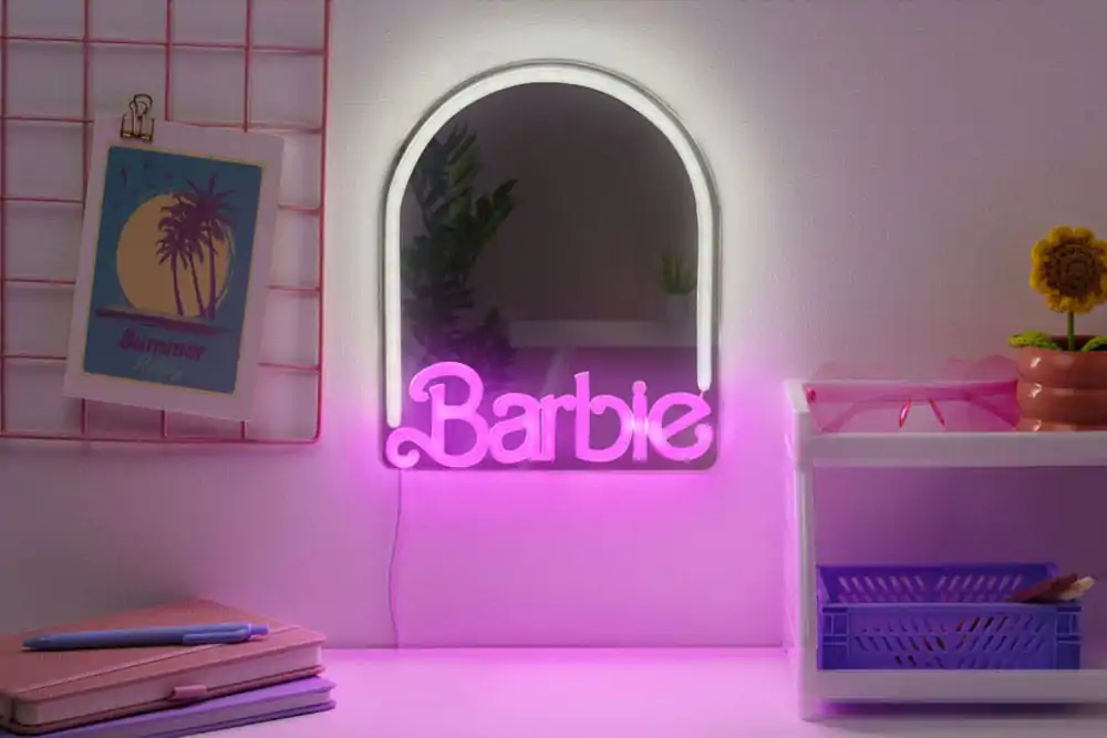 Barbie fali tükör 27 cm termékfotó