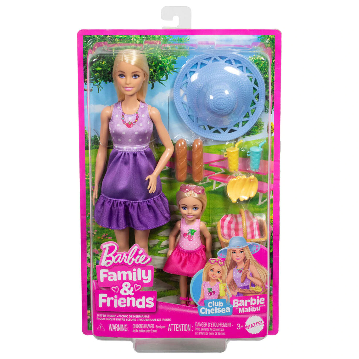 Barbie Family & Friends 2 db-os játék baba csomag termékfotó