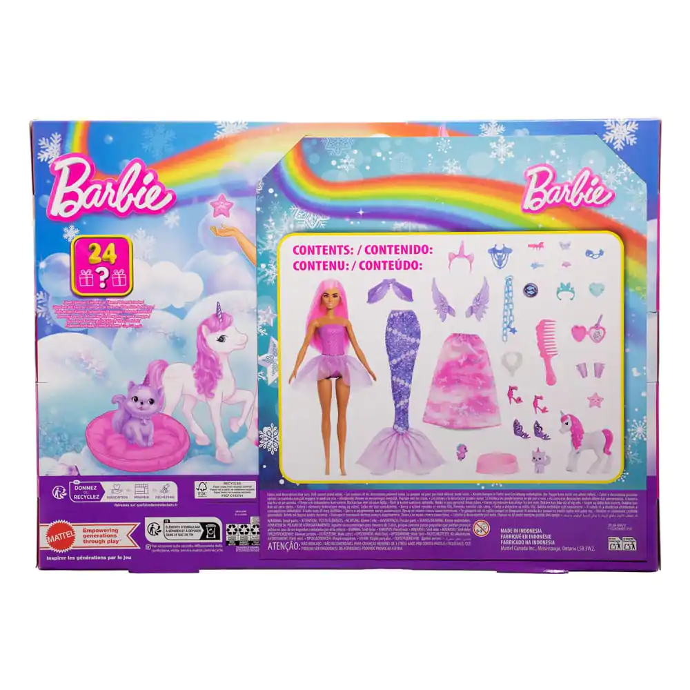 Barbie Fantasy adventi kalendárium játék babával termékfotó