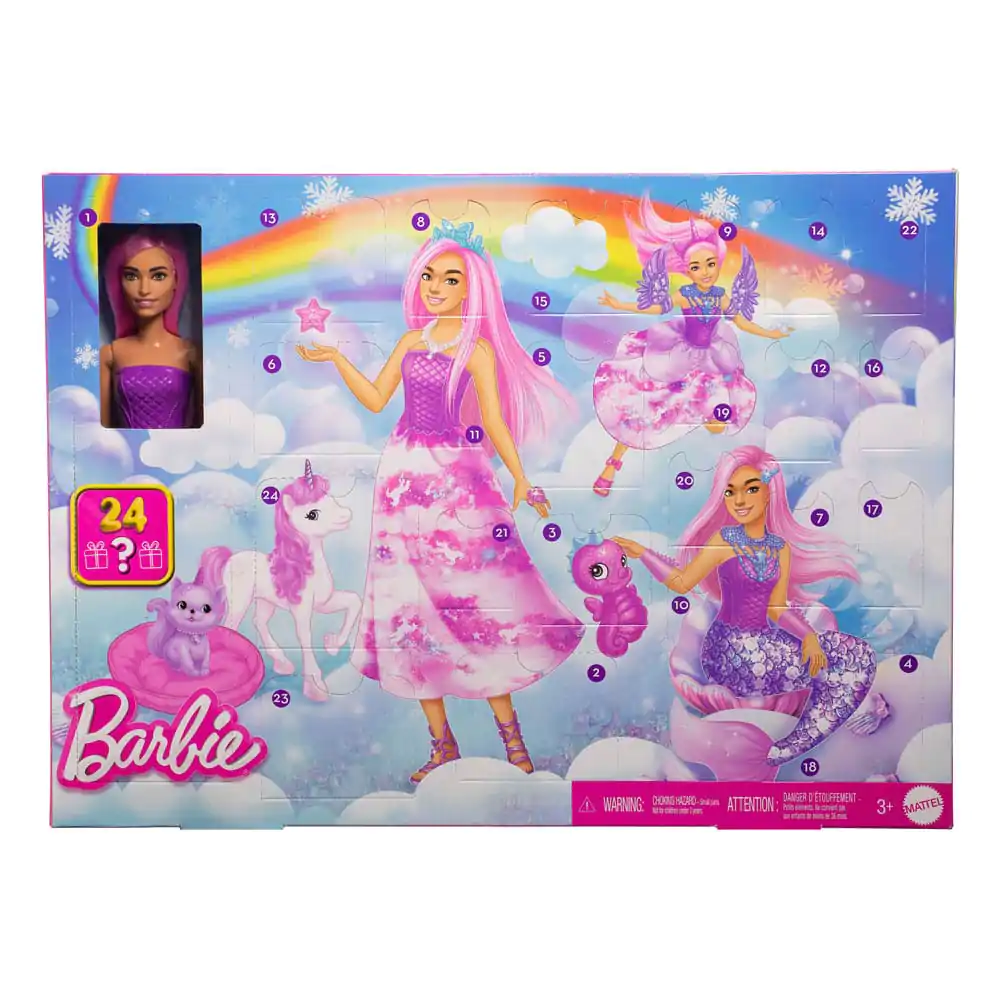 Barbie Fantasy adventi kalendárium játék babával termékfotó