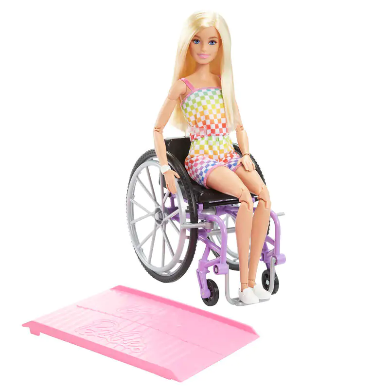 Barbie Fashionista játék baba kerekesszékkel termékfotó