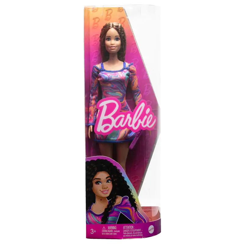 Barbie Fashionista Marble Print Dress játék baba termékfotó