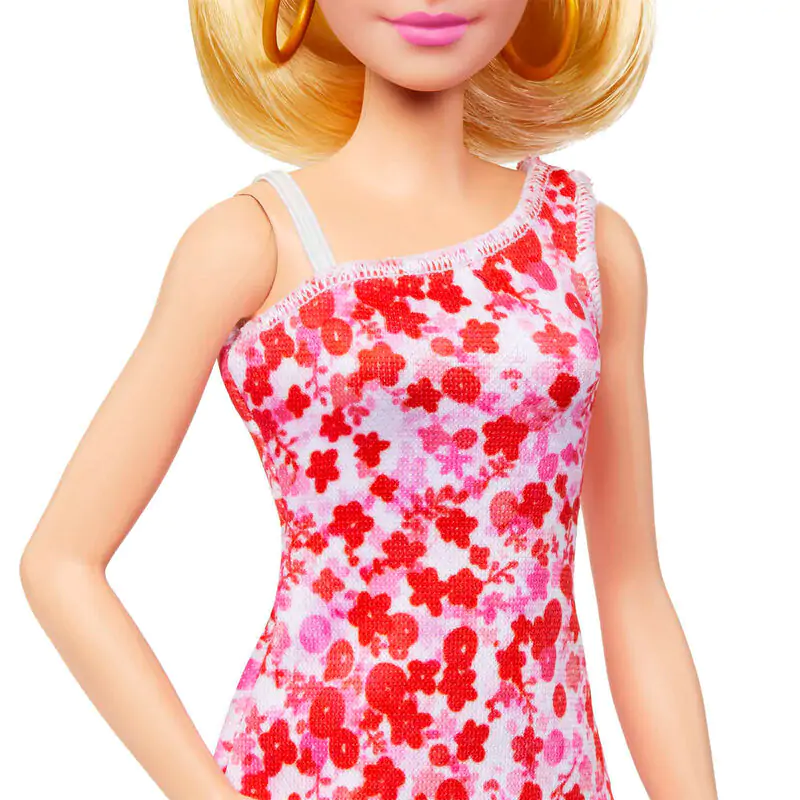 Barbie Fashionista Pink Flowers Dress játék baba termékfotó