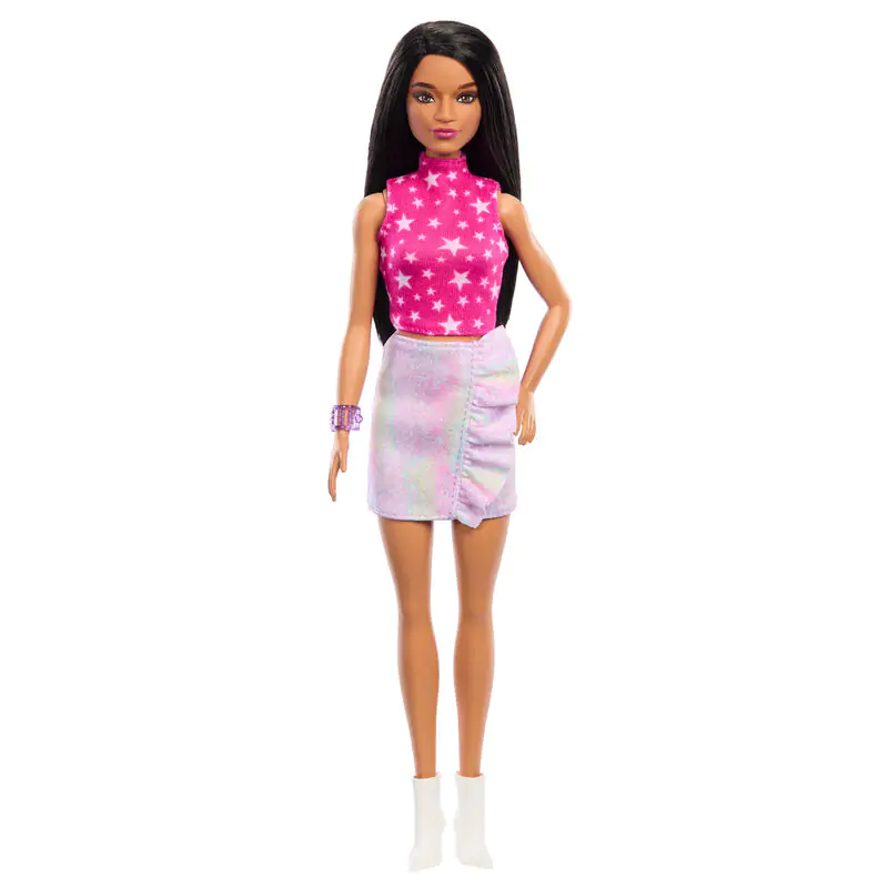 Barbie Fashionista Pink Rock Dress játék baba termékfotó