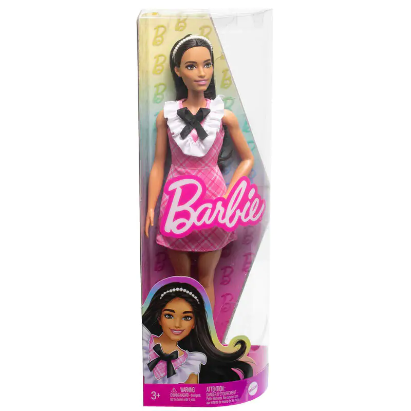 Barbie Fashionista Tartan Dress játék baba termékfotó