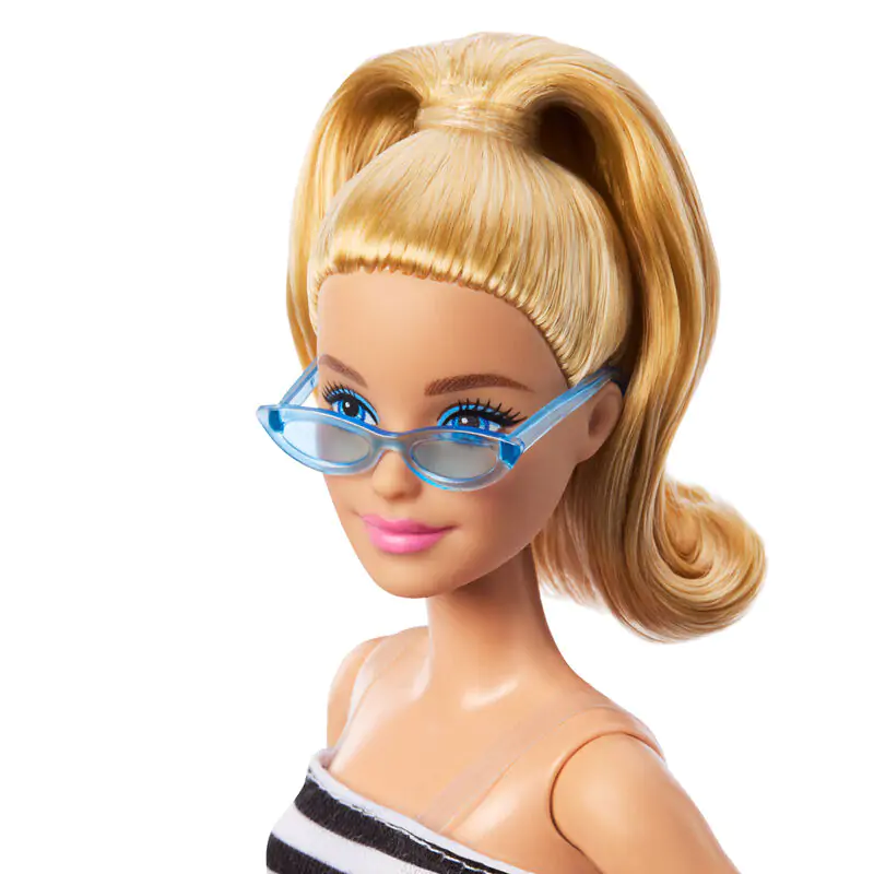 Barbie Fashionista Top Striped Pink Skirt játék baba termékfotó