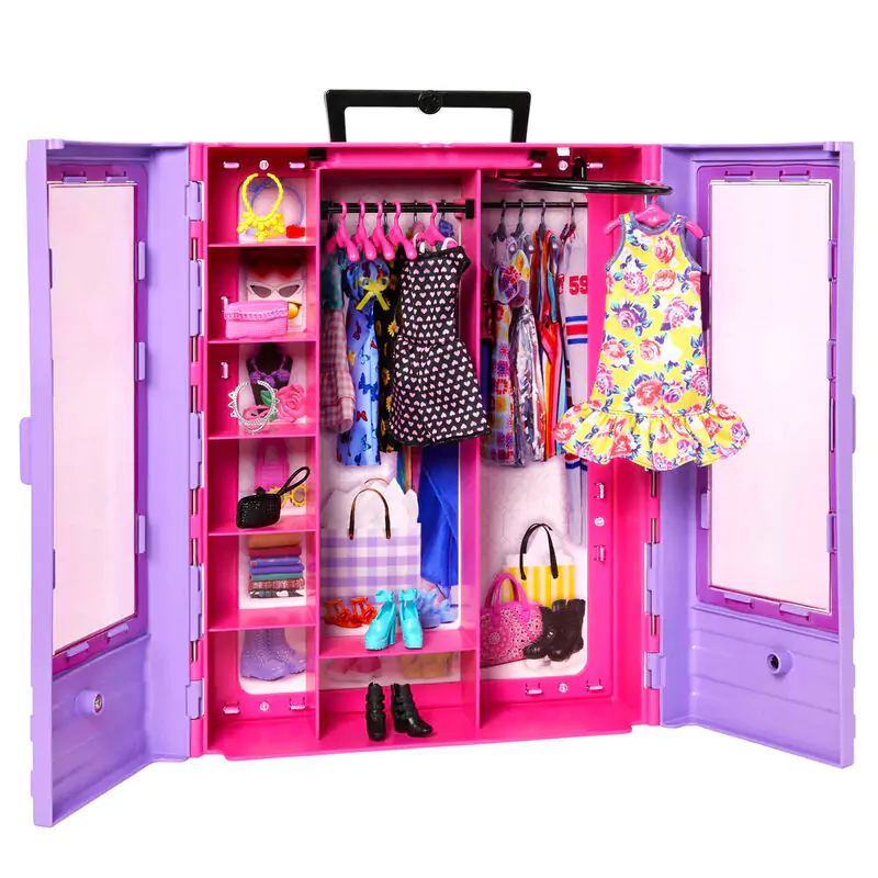 Barbie Fashionista Ultimate Closet + játék baba termékfotó