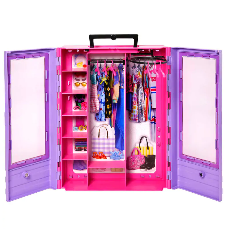 Barbie Fashionista Ultimate Closet + játék baba termékfotó